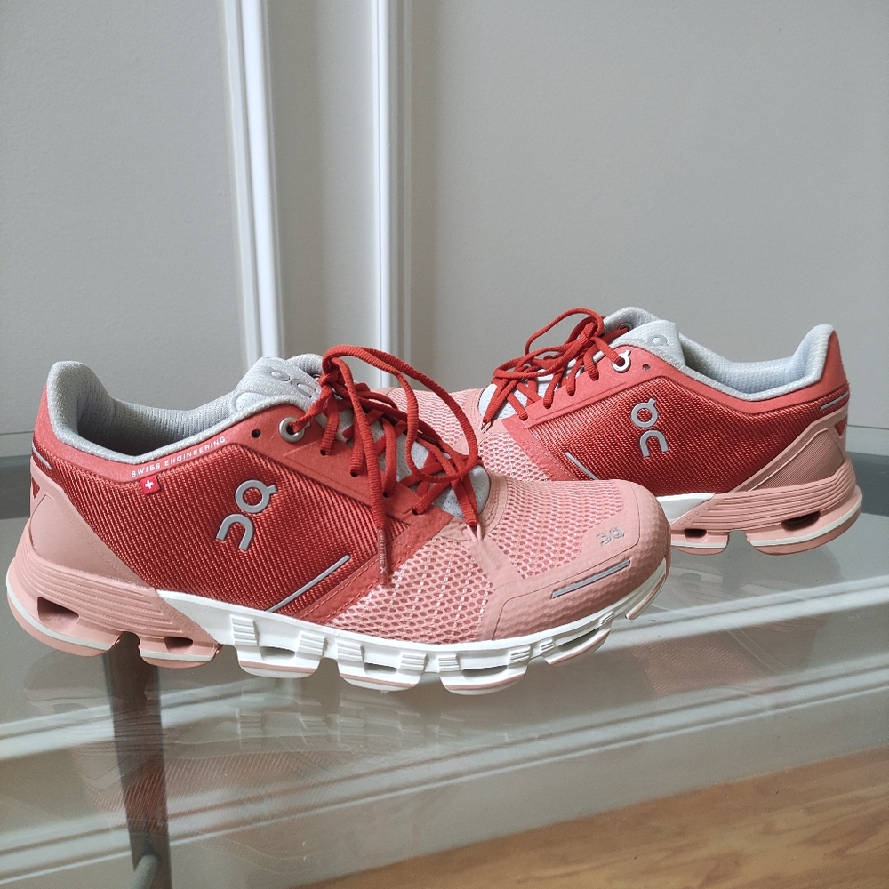 On Cloud CloudFlyer Ginger White women's 8